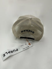 PURPLE BRAND A2054 P Logo Trucker Hat Gravity NYC