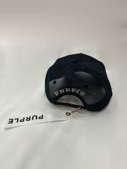 PURPLE BRAND A2054 P Logo Trucker Hat Gravity NYC