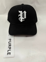 PURPLE BRAND A2054 P Logo Trucker Hat Gravity NYC