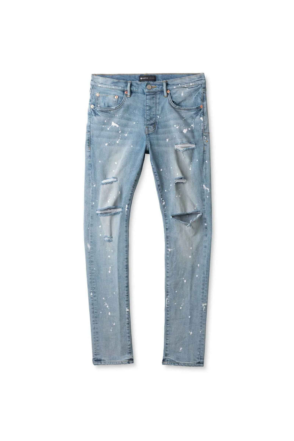PURPLE BRAND P001 Light Indigo Paint - Gravity NYC