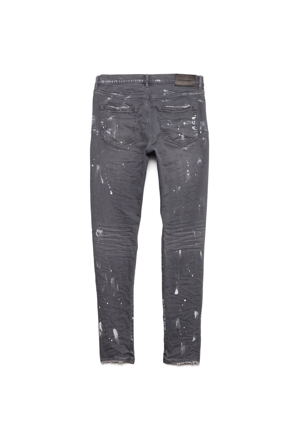 PURPLE BRAND P001 Worn Grey Knee Slit - Gravity NYC