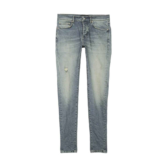 PURPLE BRAND P001 Worn Mid Indigo Faded Skinny - Gravity NYC