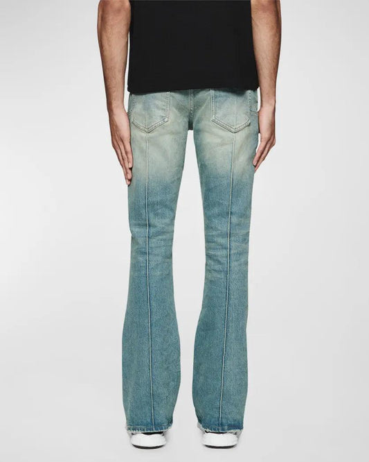 PURPLE BRAND P004 Pintuck Flare Overdye - Gravity NYC