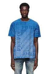 PURPLE BRAND P101 Flag Bandana Tee Gravity NYC