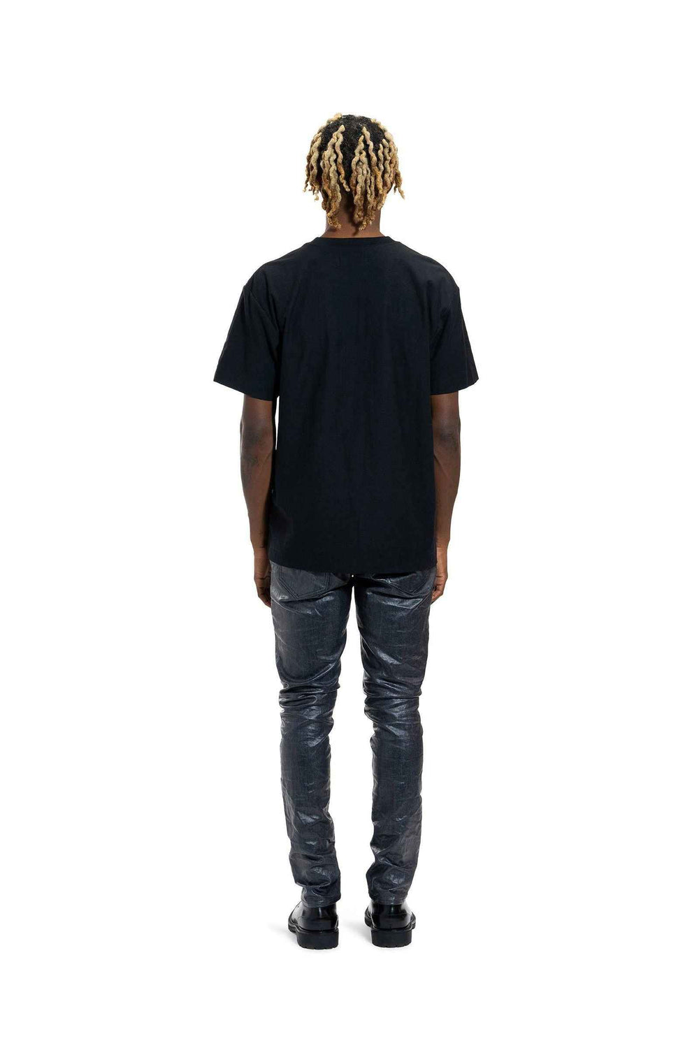 PURPLE BRAND P104 Textured Jersey T-Shirt - Gravity NYC