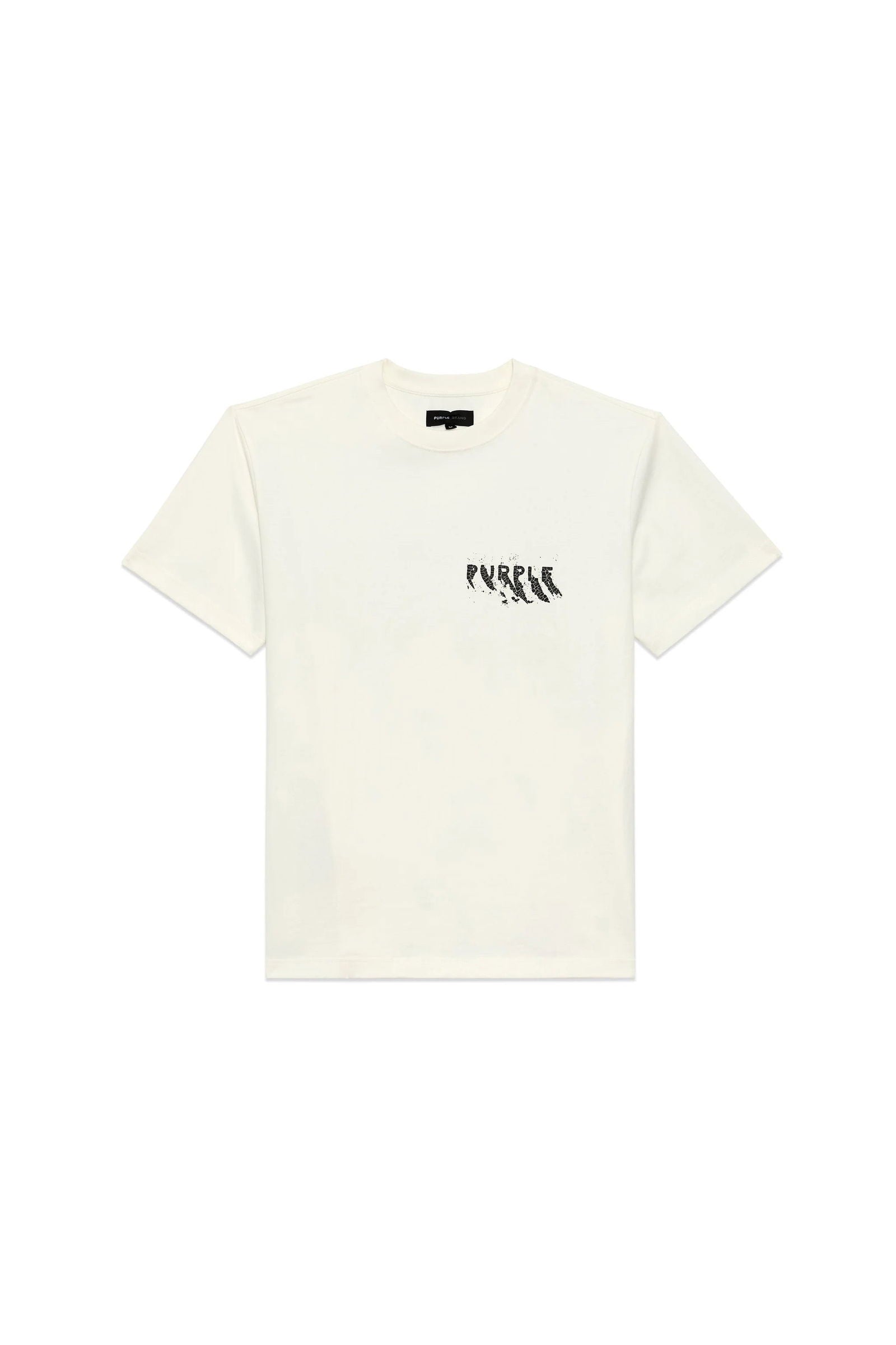 PURPLE BRAND P117 Painted Wordmark Tee