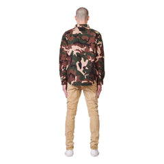 PURPLE BRAND P323 Camo Twill Down Shirt - Gravity NYC