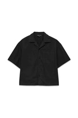 PURPLE BRAND P332 Wordmark Poplin SS Shirt Gravity NYC
