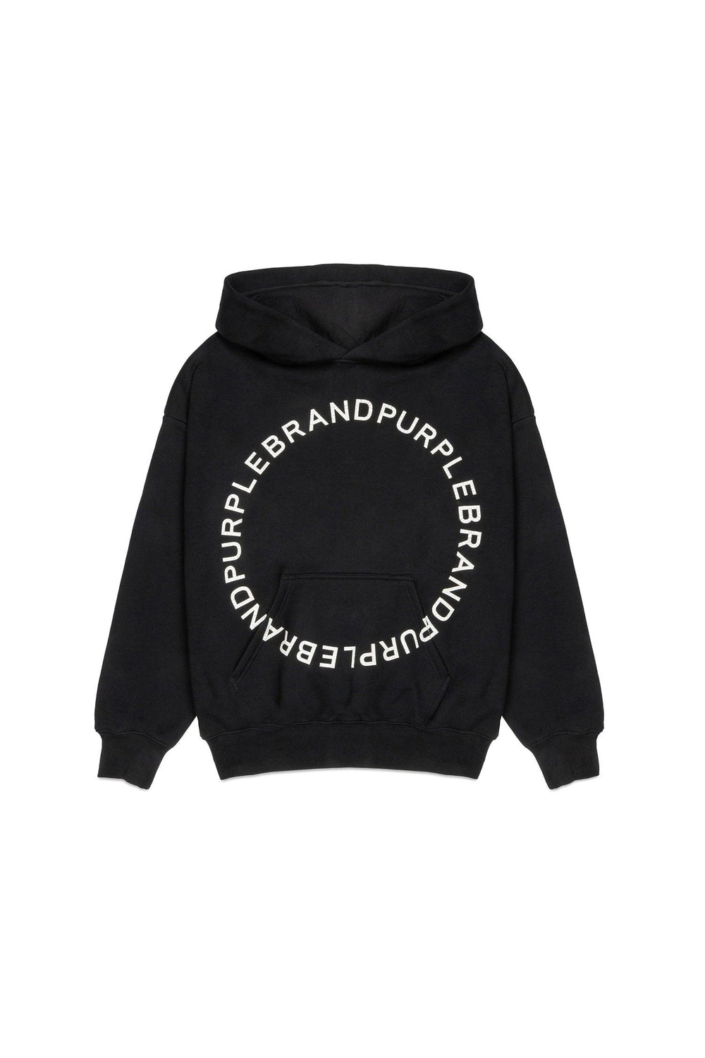 PURPLE BRAND P401 Circle Wordmark Hoodie - Gravity NYC