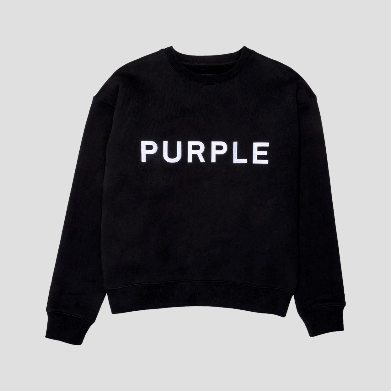 PURPLE BRAND P402 Heavyweight Fleece Crewneck