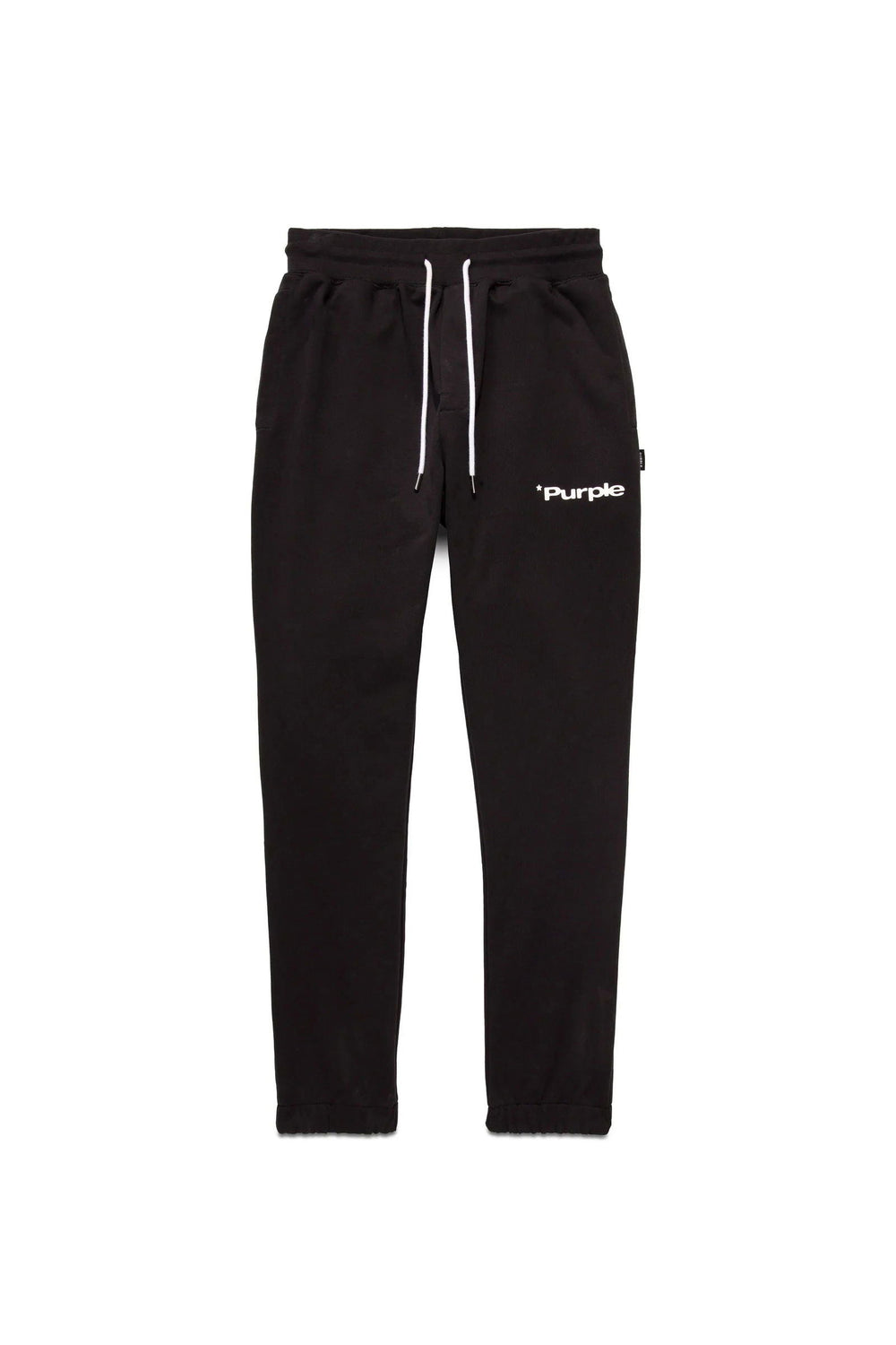 PURPLE BRAND P412 Stamp in Black Beauty Sweatpants - Gravity NYC