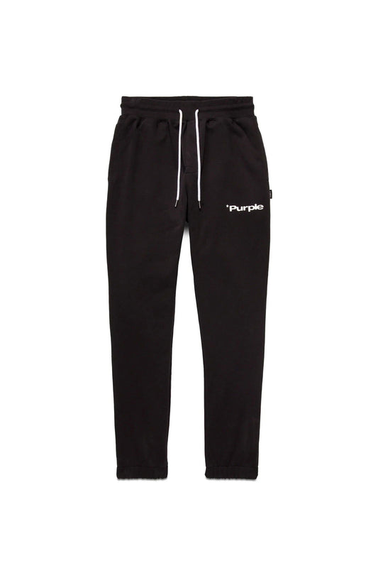 PURPLE BRAND P412 Stamp in Black Beauty Sweatpants - Gravity NYC