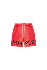 PURPLE BRAND P446 Heavyweight Fleece Short Gravity NYC