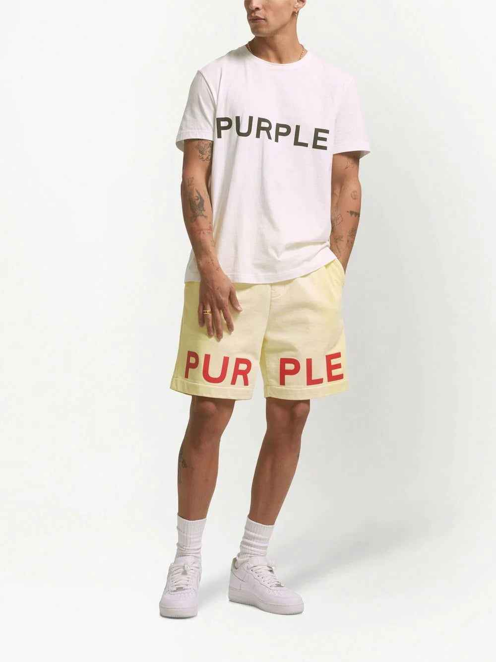PURPLE BRAND P451 French Terry Shorts - Gravity NYC