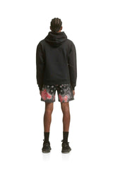 PURPLE BRAND P504 All Around Poppy Red Black Beauty Short - Gravity NYC