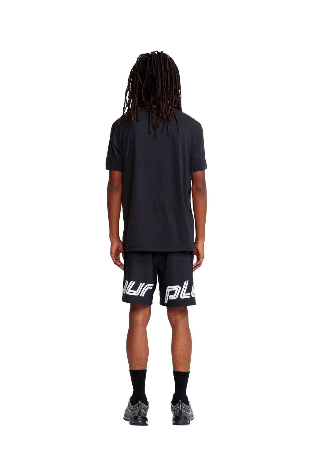 PURPLE BRAND P504 Double Stripe All Around Shorts - Gravity NYC