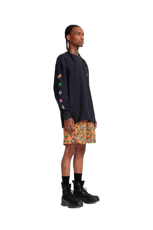 PURPLE BRAND P504 Terra Camo All Around Shorts - Gravity NYC