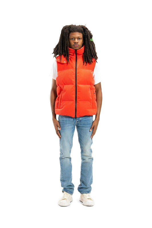 PURPLE BRAND P637 Corduroy Puffer Vest - Gravity NYC