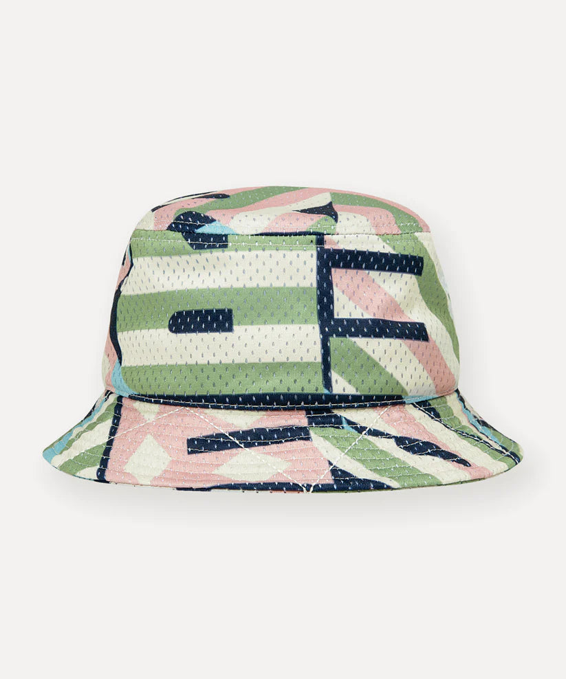 PAPER PLANES DIAMOND AND STRIPES BUCKET HAT