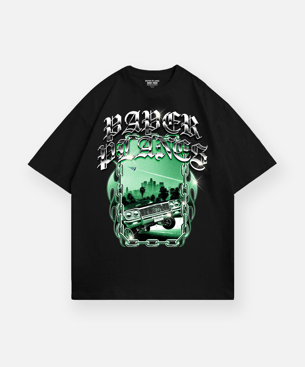 PAPER PLANES West Coast Heavyweight Oversized Tee - Gravity NYC