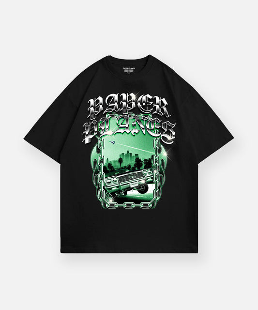 PAPER PLANES West Coast Heavyweight Oversized Tee Gravity NYC
