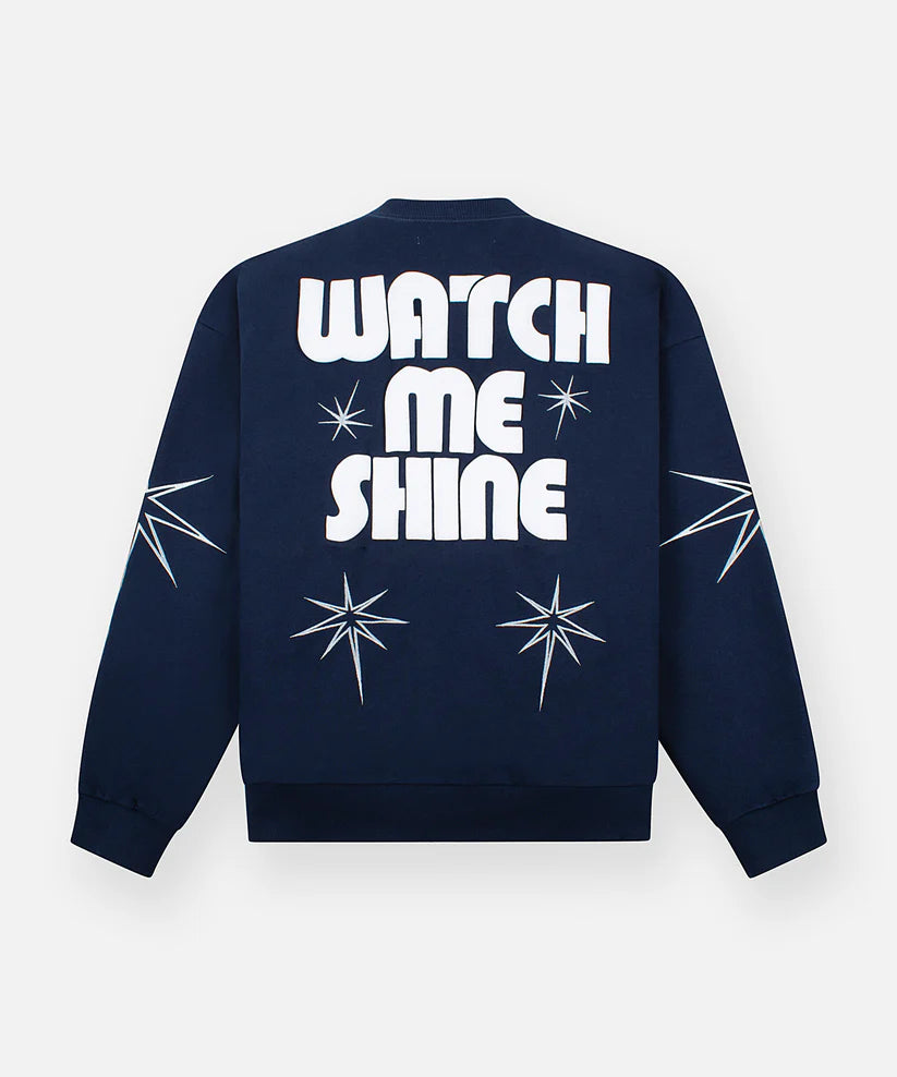 PAPER PLANES Watch Me Shine Crewneck - Gravity NYC