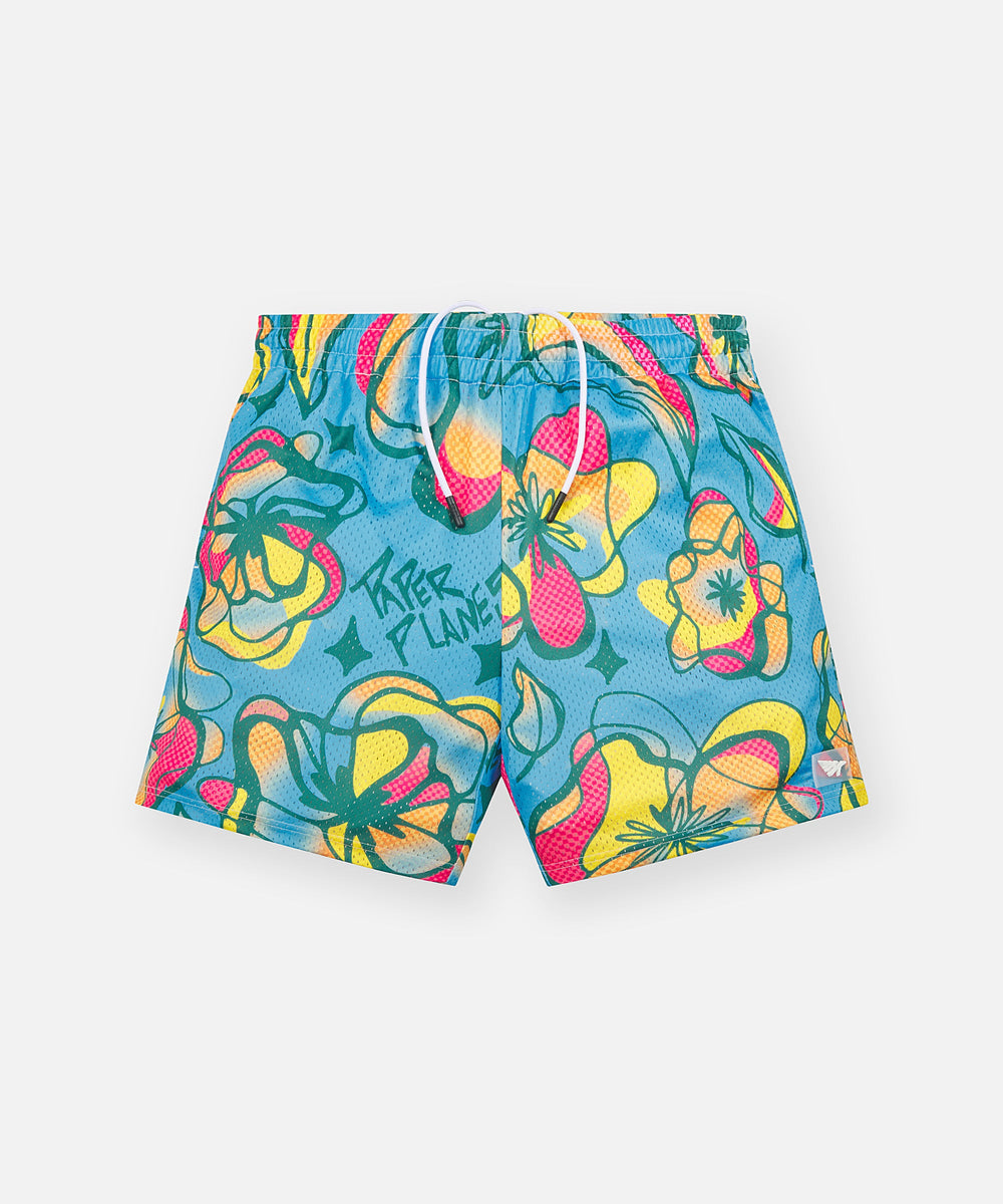 PAPER PLANES Tropicalia Mesh Short - Gravity NYC