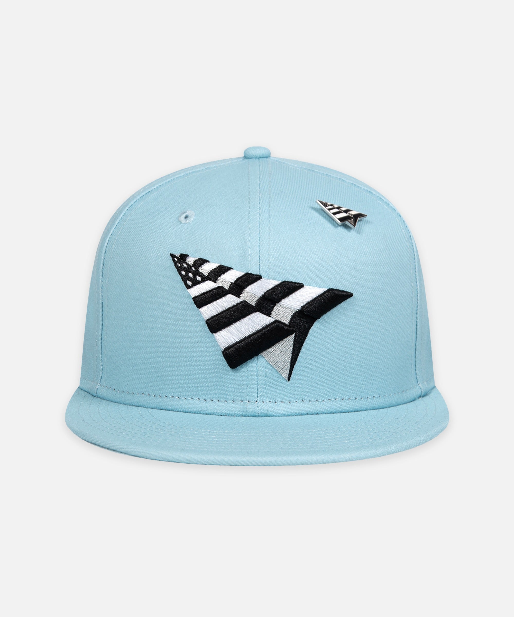 PAPER PLANES Powder Blue Crown 9FITY Snapback Hat - Gravity NYC