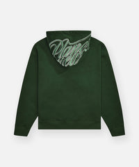 PAPER PLANES Cursive Zip Hoodie