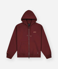PAPER PLANES Script Weld Zip Up Hoodie
