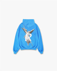 REPRESENT Archangel Hoodie Electric Blue Gravity NYC