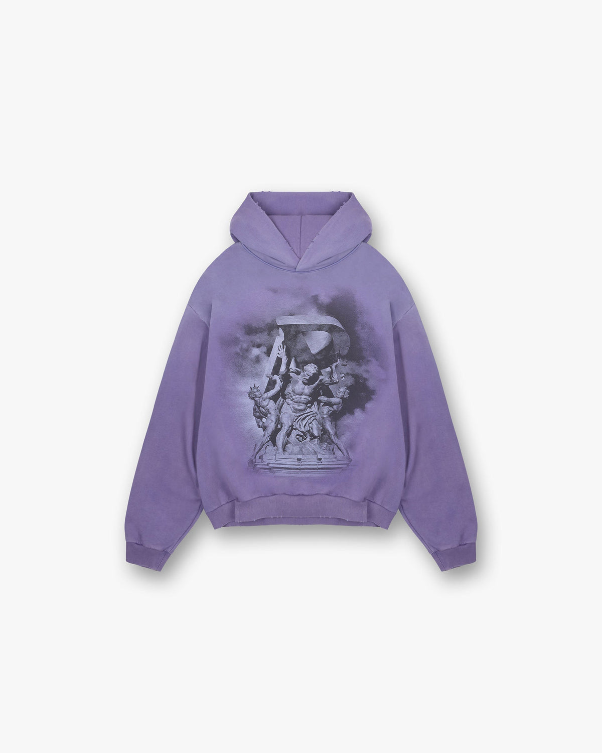 REPRESENT Atlas Hoodie Purple Gravity NYC