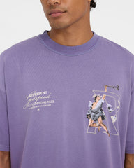 REPRESENT Hermes T-Shirt Purple Gravity NYC