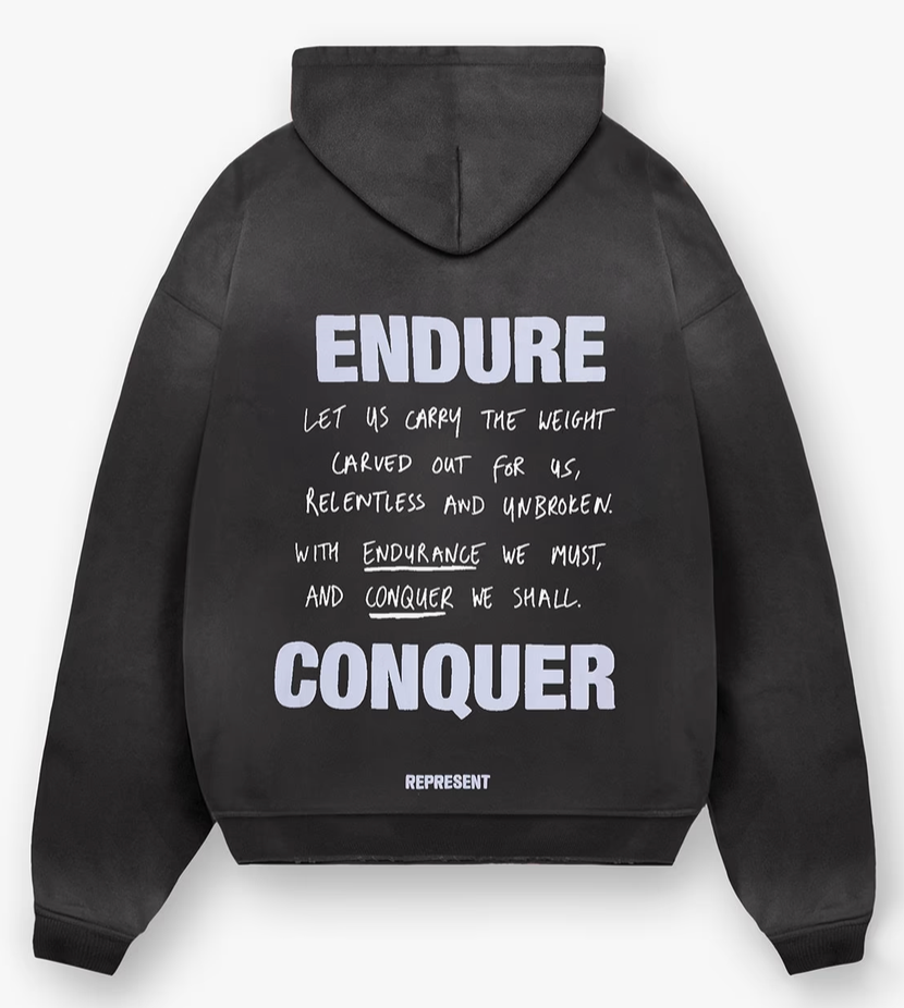 REPRESENT Atlas Hoodie Black - Gravity NYC