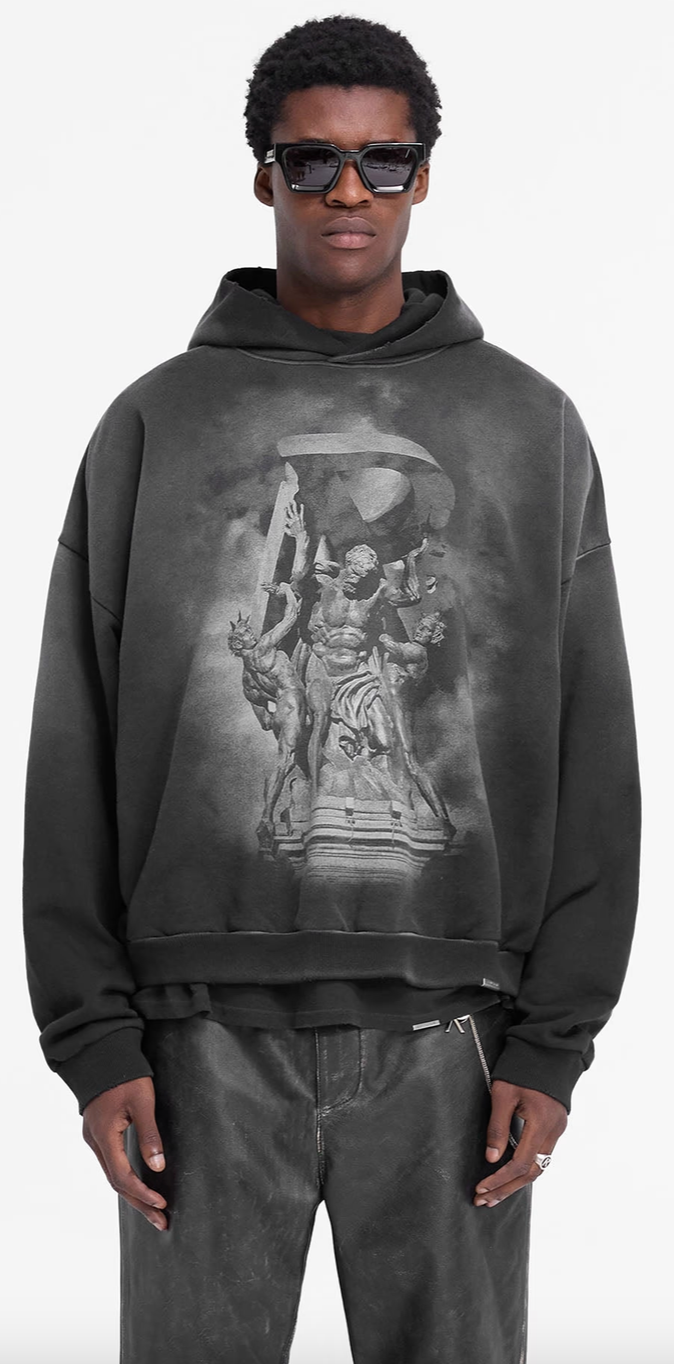 REPRESENT Atlas Hoodie Black - Gravity NYC