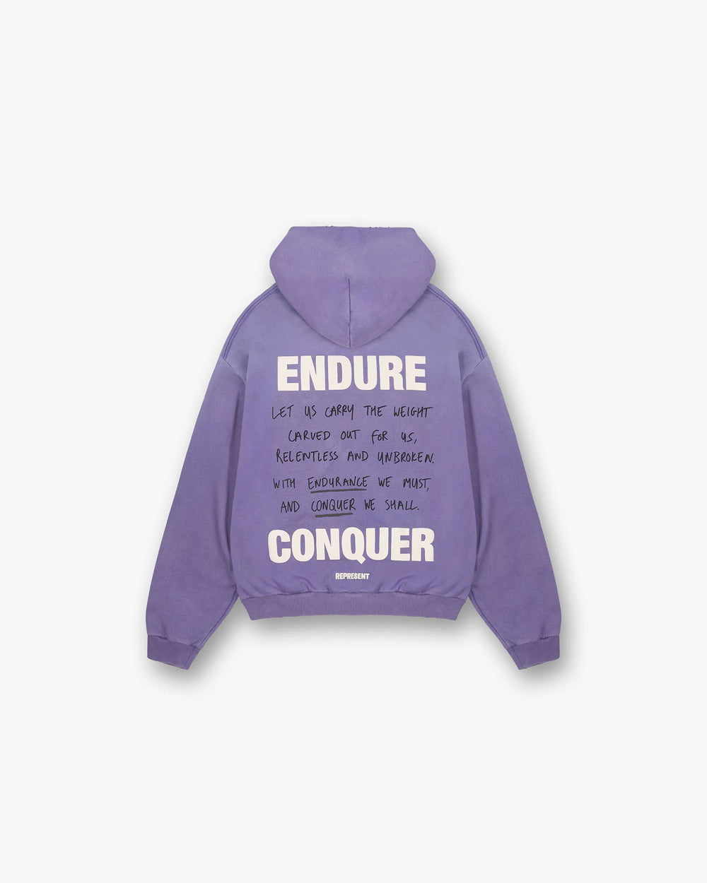 REPRESENT Atlas Hoodie Purple - Gravity NYC