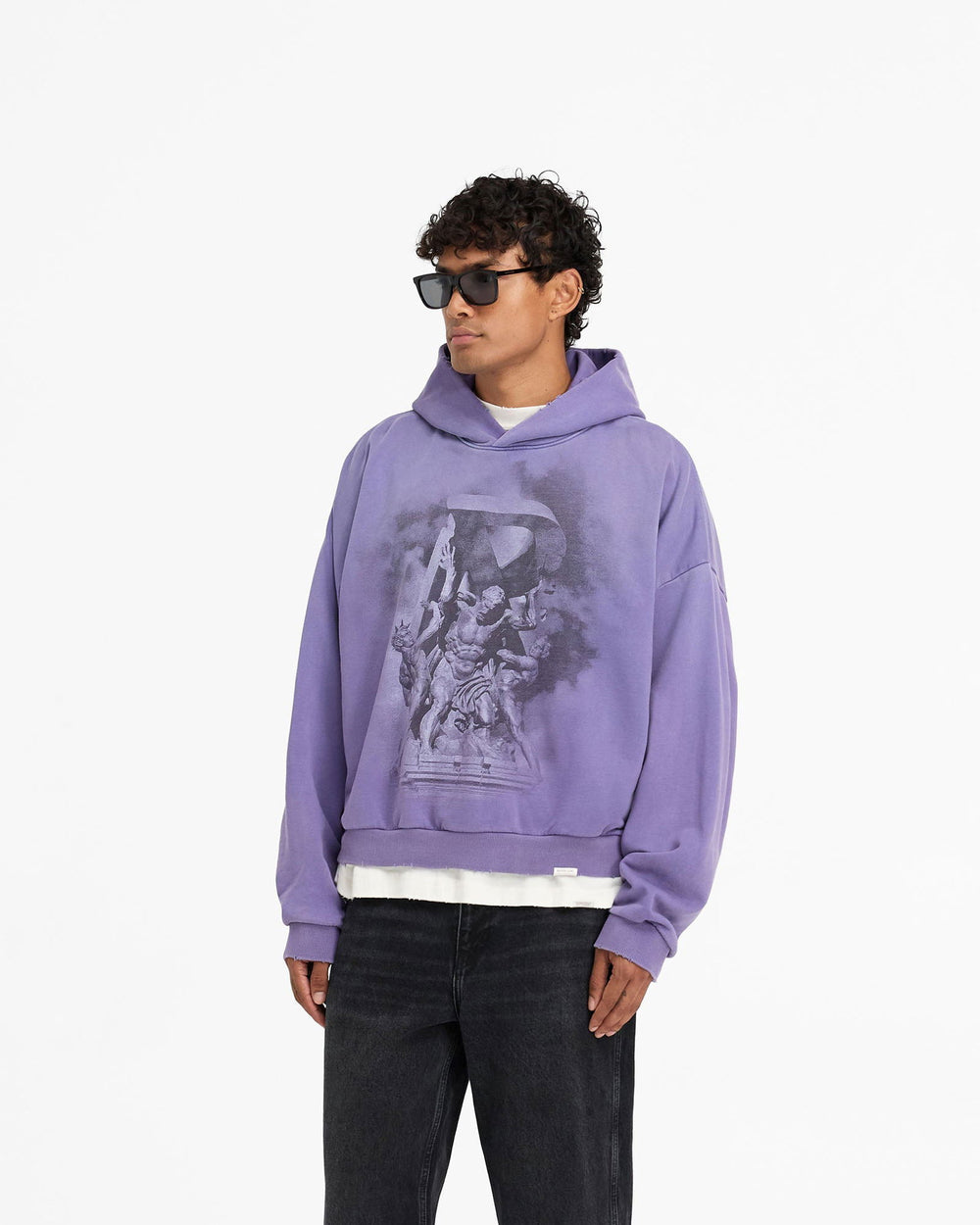 REPRESENT Atlas Hoodie Purple - Gravity NYC