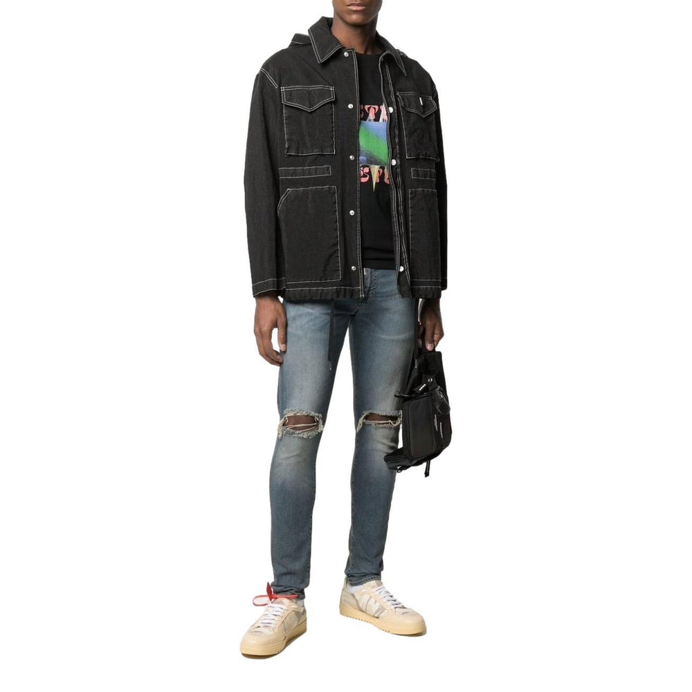 REPRESENT Destroyer Light Indigo Denim - Gravity NYC