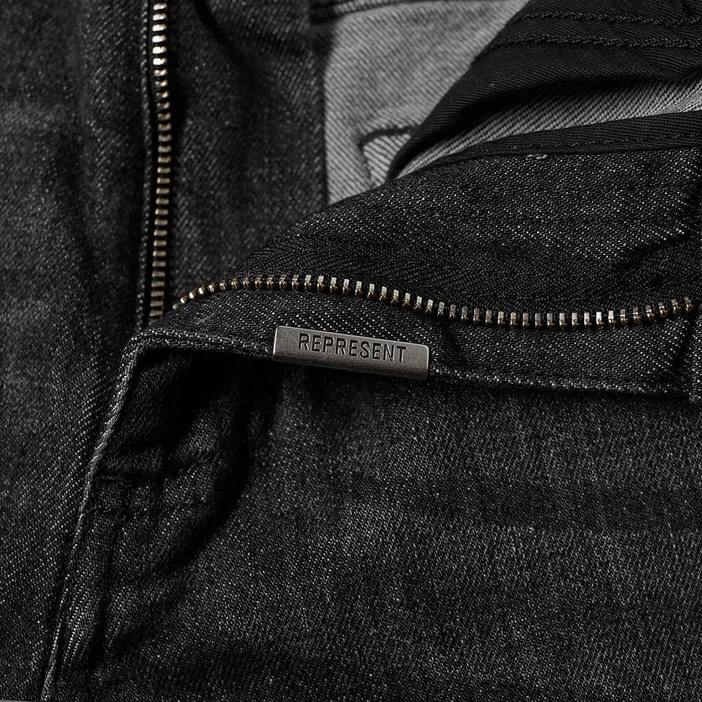 REPRESENT Destroyer Vintage Black Jeans Gravity NYC