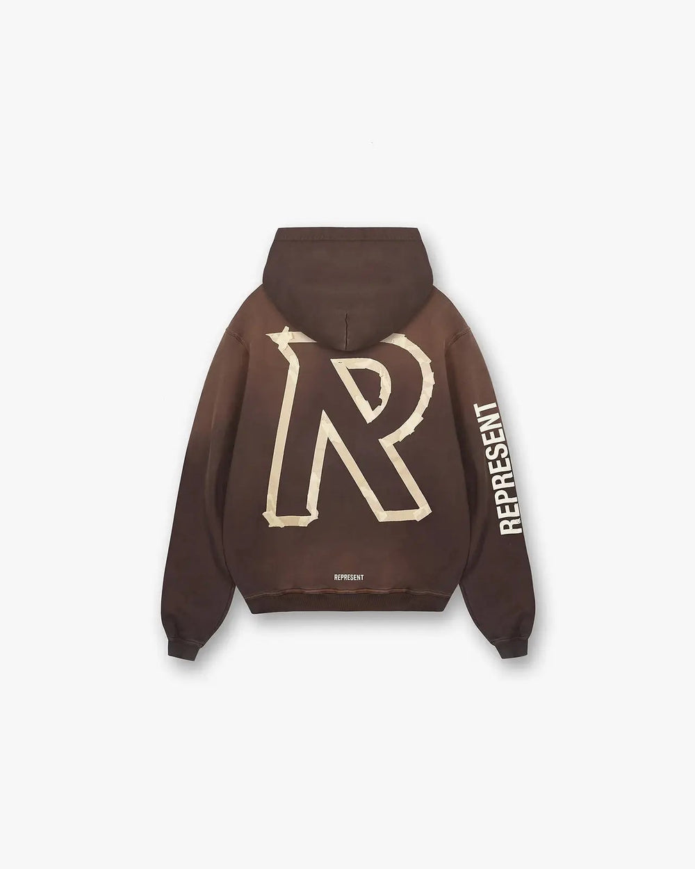 REPRESENT Masking Tape Initial Hoodie - Gravity NYC