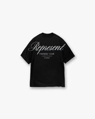 REPRESENT Owners Club Script T-Shirt