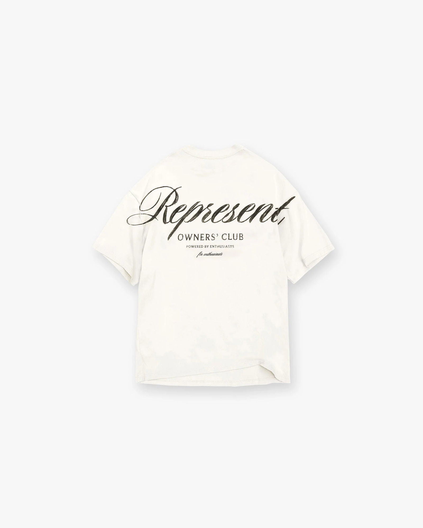 REPRESENT Owners Club Script T-Shirt