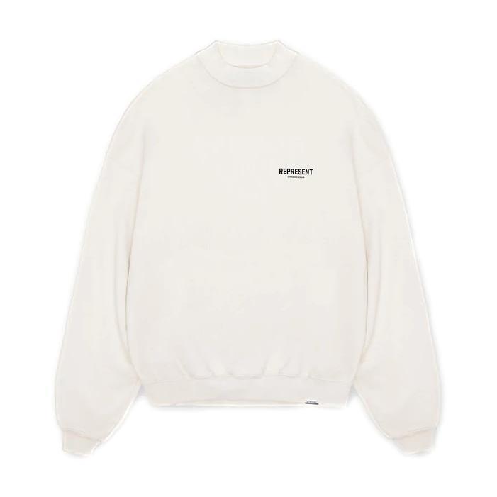 REPRESENT Owners Club Sweatshirt White Gravity NYC