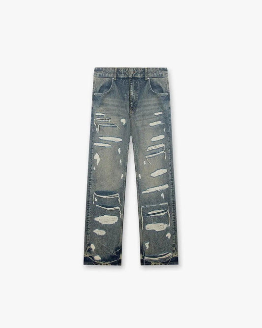 REPRESENT R3D Double Destroyer Baggy Denim - Gravity NYC