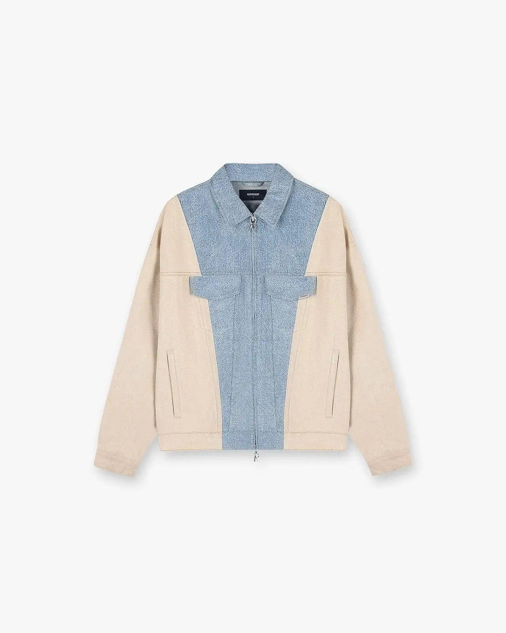 REPRESENT R4 Colour Block Denim Jacket - Gravity NYC