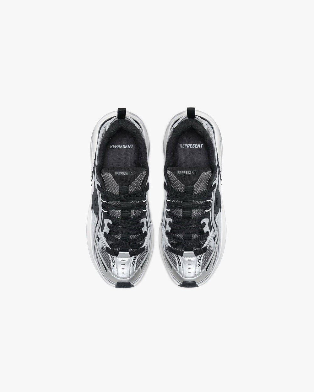 REPRESENT Storm Runner Silver/Black - Gravity NYC