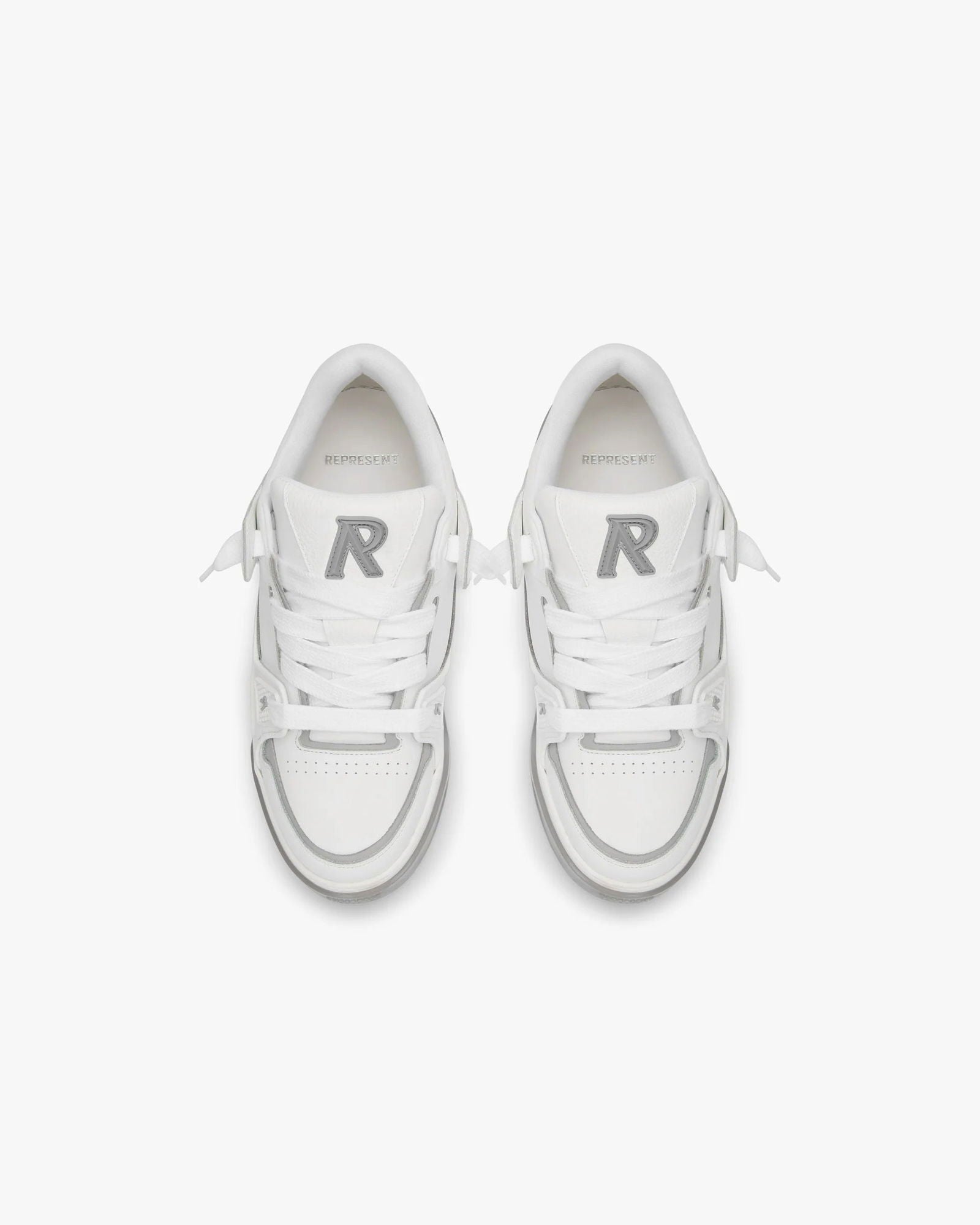 REPRESENT Studio Sneaker White/Grey Gravity NYC