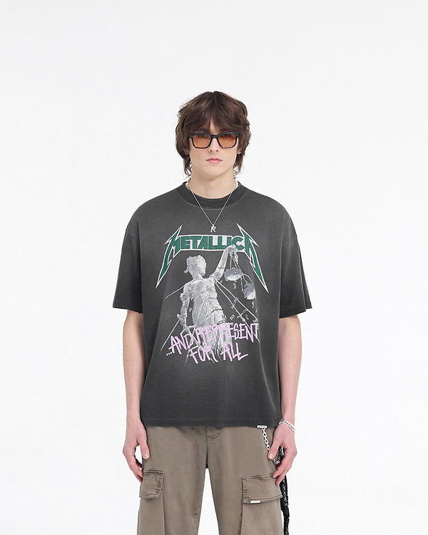 REPRESENT X Metallica Justice SS T-Shirt Gravity NYC