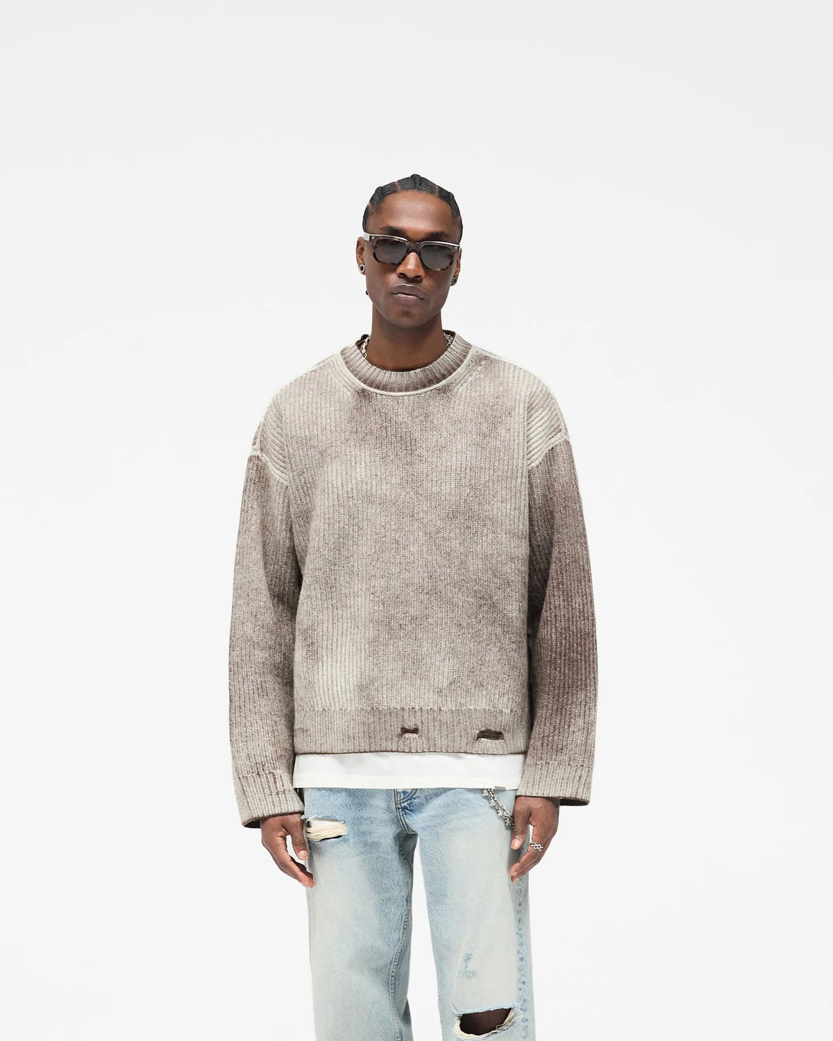 REPRESENT Reversible Fade Out Knit - Gravity NYC
