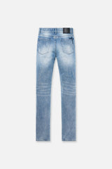 RTA Bryant Ripped Medium Blue Jeans Gravity NYC